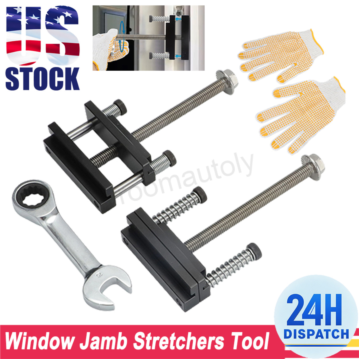 Upgrade For Vinyl Window Spreader Jamb Stretcher to Remove Window Pivot Shoes
