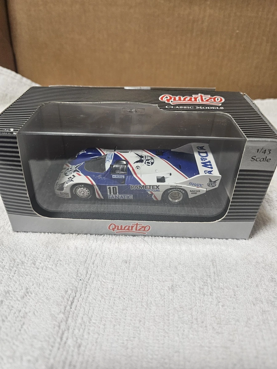 QUARTZO QLM99012 Scale 1/43 | PORSCHE 962C 3.0L TEAM DAVEY N 19 24h LE Mans 1990 Max Cohen Olivar Tim Lee Davey Katsunori Iketani