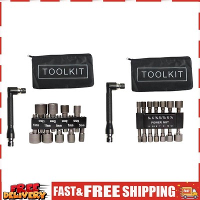 9/14 Pcs/Set Electric Wind Batch 5mm-13mm Nut Driver Set Power Nut Driver Tool S