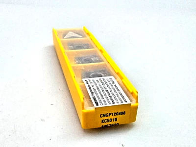Kennametal CNGP 432 KC5010 (CNGP 120408) Carbide Turning Inserts (Box of 5)