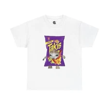 Cute Takis Kitty Meme Heavy Cotton Tee