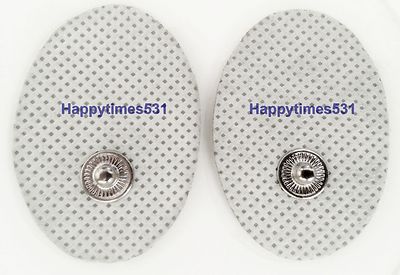 Replacement Electrode Pads (18) Small Oval (30x40mm) FOR TENS THERAPY MASSAGER