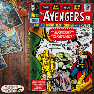 The Marvel Comics Library. Avengers. (Neue Edition) Vol. 1. 1963 Comic - Taschen