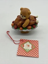 Lucy & Me Thanksgiving Turkey Bear Enesco Lucy Rigg 1994
