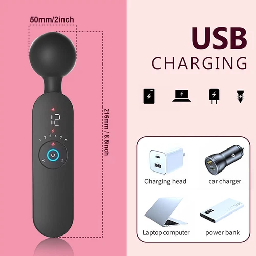 Multi-Speed Vibrator Stab Körper Persönliche Massage für Frauen Leistungsstark Vibrierend Neu - Bild 12 von 28