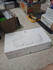 Google Nest Wifi Pro Wireless-Wi-Fi 802.11ax 2-Ports Router- GA03904-US (3 Pack)