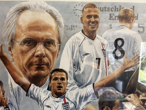 Germany 1 - 5 England Framed Limited Edition Print # 11 of 89 - Picture 3 of 7