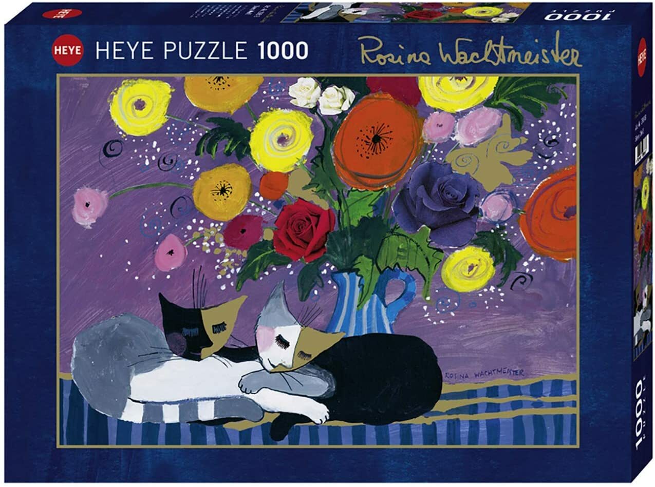 HEYE PUZZLE 1000 PEZZI ROSINA WACHTMEISTER  SLEEP WELL  70 x 50 cm   ART 29818