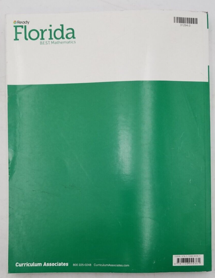 Ready Florida Math Ready Florida B.E.S.T. Mathematics Instruction Grade 2 | eBay
