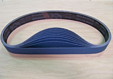 PREMIUM ZIRCONIA, X-WEIGHT SANDING BELTS 1" X 42", 10 - PACK, 80-GRIT