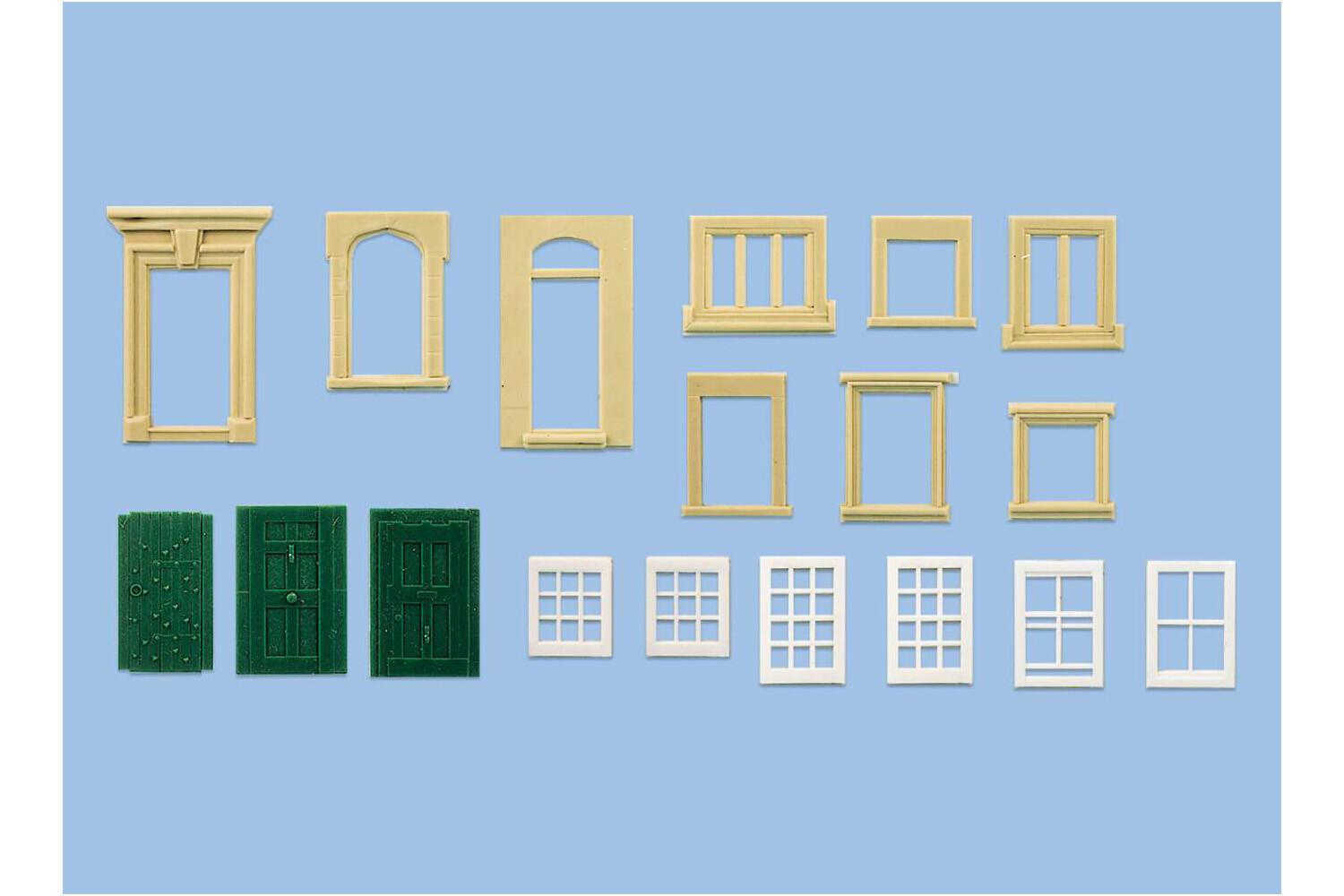 Wills SS42 OO Gauge Windows & Doors Plastic Kit