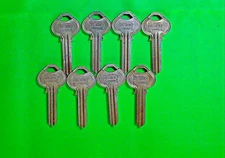 CORBIN RUSSWIN ORIGINAL KEY BLANKS   N20  6 PIN,  LOT OF (8),  LOCKSMITH