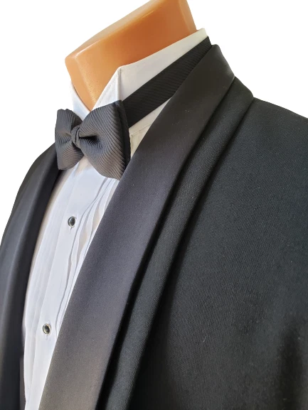 Chicos Negro Tailcoat Colas Oscar De La Renta Lana Esmoquin Corbata Vestido Completo Todas las Tallas Foto 3 de 4