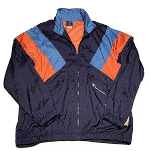 colorblock nylon jacket
