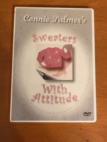 Machine Embroider Instructional DVD Connie Palmer Sweaters w/ Attitude - Afbeelding 1 van 7