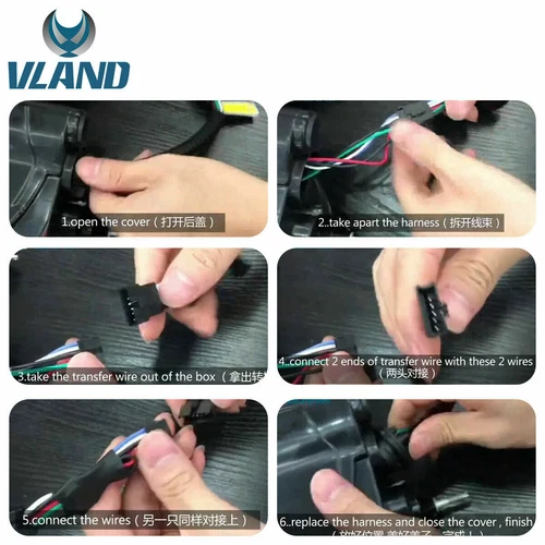Luces traseras LED de humo para Ford Mustang 2015-2021 con señal de giro secuencial y 5 modos - Imagen 10 de 19