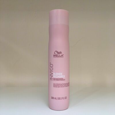 Wella Invigo Blonde Recharge Color Refreshing Shampoo Cool Blonde 10.1 oz