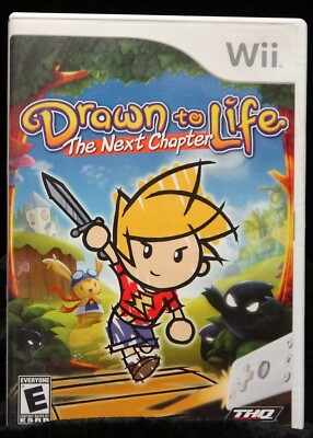 Drawn to Life: The Next Chapter (Nintendo Wii, 2009) w/Manual