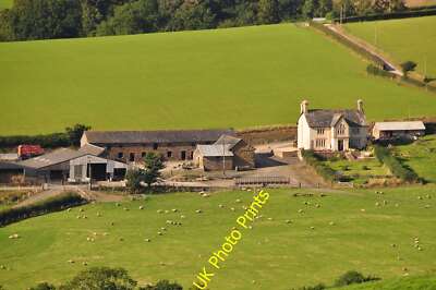 Foto 6x4 North Devon: Park Farm Bishop's Nympton mit Blick nach unten in Richtung P c2015