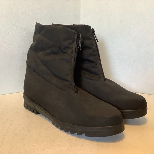 Women's Toe Warmers Aboutown Black Canadian Boots Winter Size 9M #T97806 - Picture 4 of 9