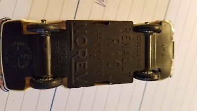 Norev Renault 10 R10 1/43 - Berline Plastique Gris - DV6263 (très Bon état)