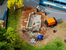 180344 Faller HO Scale 1:87 Kit of a Construction machine set - NEW 2021