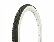 ORIGINAL! DURO BICYCLE TIRE 20 X 1.75 BLACK/WHITE SIDE WALL HF-146.BIKE PARTS.