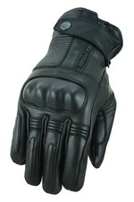 Gants De Moto En Cuir Analin Extra Souple Sniper Avec Coques En Carbone
