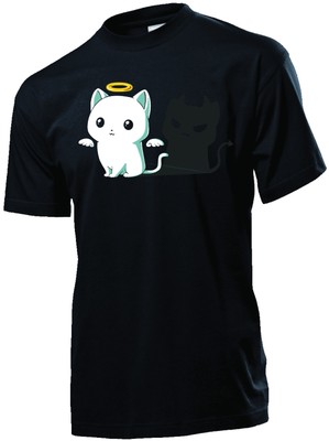 maglietta con angioletti