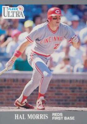 #98 Hal Morris - Cincinnati Reds - 1991 Ultra Baseball | eBay