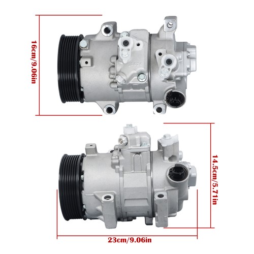 Air Conditioning Compressor For Toyota Vibe 2009-2010 883100252084 883101A730 - Picture 4 of 14