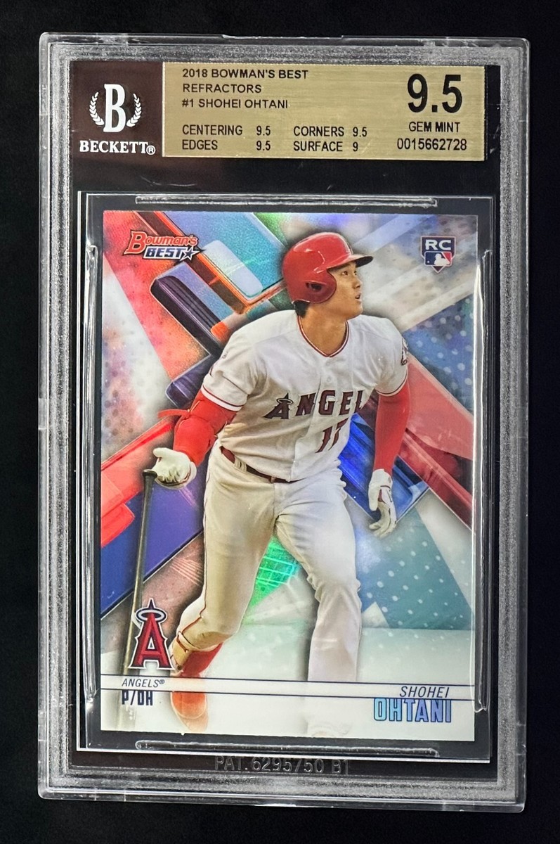大谷翔平 2018 Bowman's Best Refractor 2018 Bowman's Best Atomic Refractor Shohei Ohtani /25 AUTO