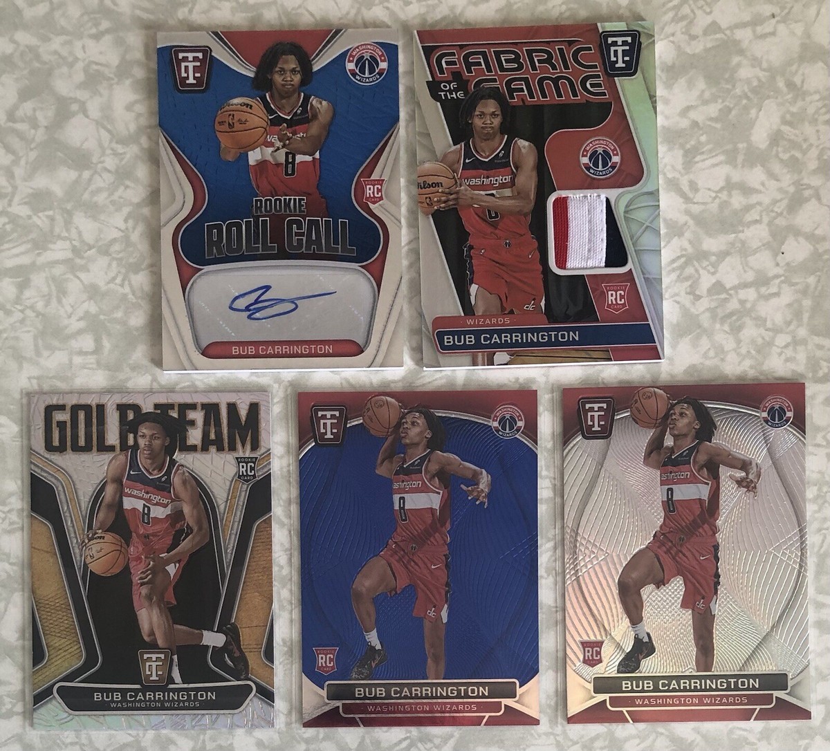 2024-25 Totally Certified Bub Carrington Rookie Auto /35
