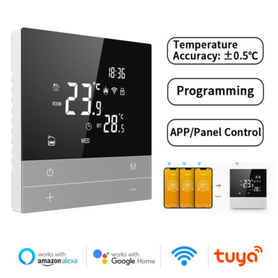Tuya WiFi Thermostat Smart Home Heating Digital Temperature w
