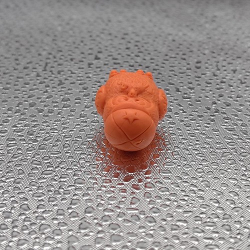 Dragon Ball Vintage Rare Eraser Part 2 #36 Owl in Chinese hat Red Kinkeshi 1980s - Picture 3 of 4