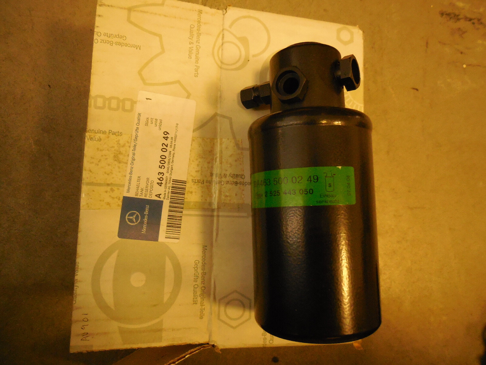 Mercedes W461 W463 Receiver Dryer NEW A4635000249 GENUINE | eBay 