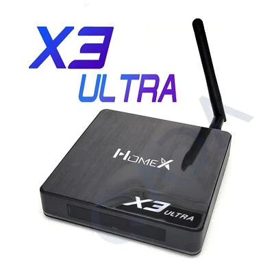 NEW 2025!!! HomeX X3 Ultra TV BOX 3rd Gen Android Chinese BOX 最新三代 安卓電視盒中港台直播點播