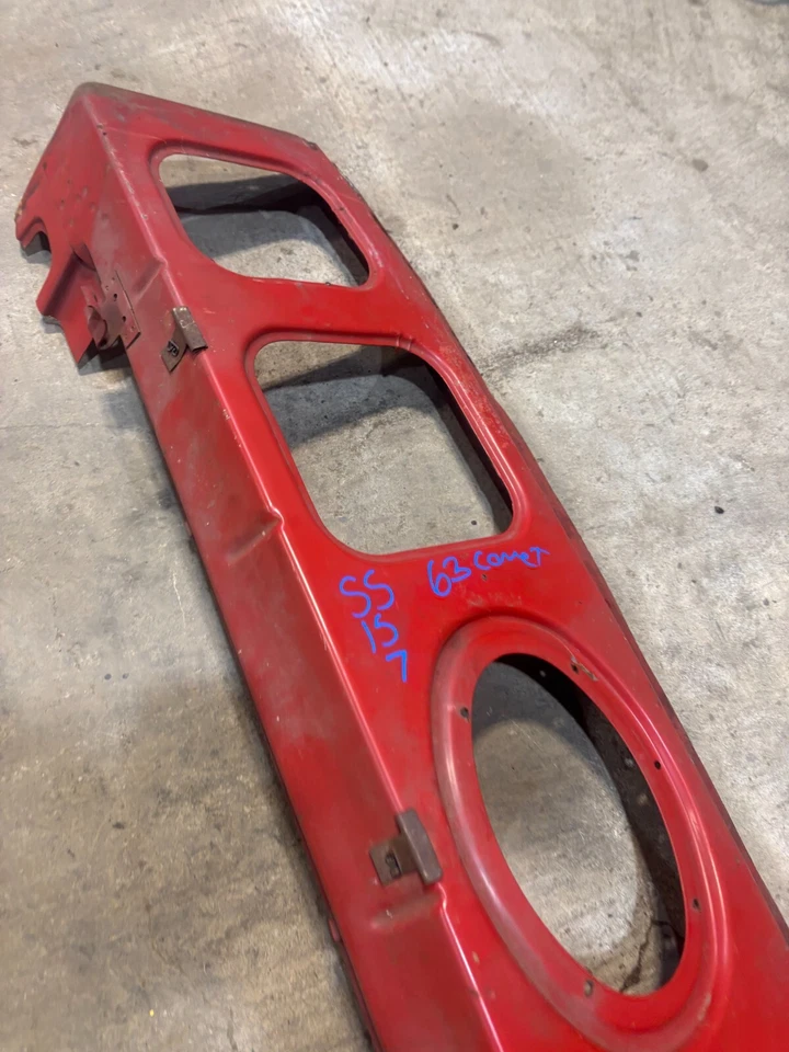 Bandeja de paquete trasero Mercury Comet 1960-1963 cupé de 2 puertas parche recortado reparación Foto 4 de 4