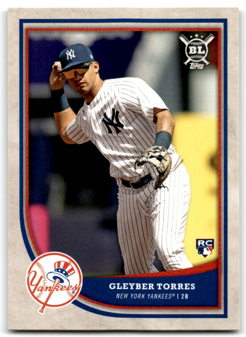 2018 TOPPS BIG LEAGUE GLEYBER TORRES RC NEW YORK YANKEES #368