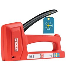 Image of Rapid R53 Light Duty Manual Staple Gun For Wood Wall Stapler Upholstery Textiles
