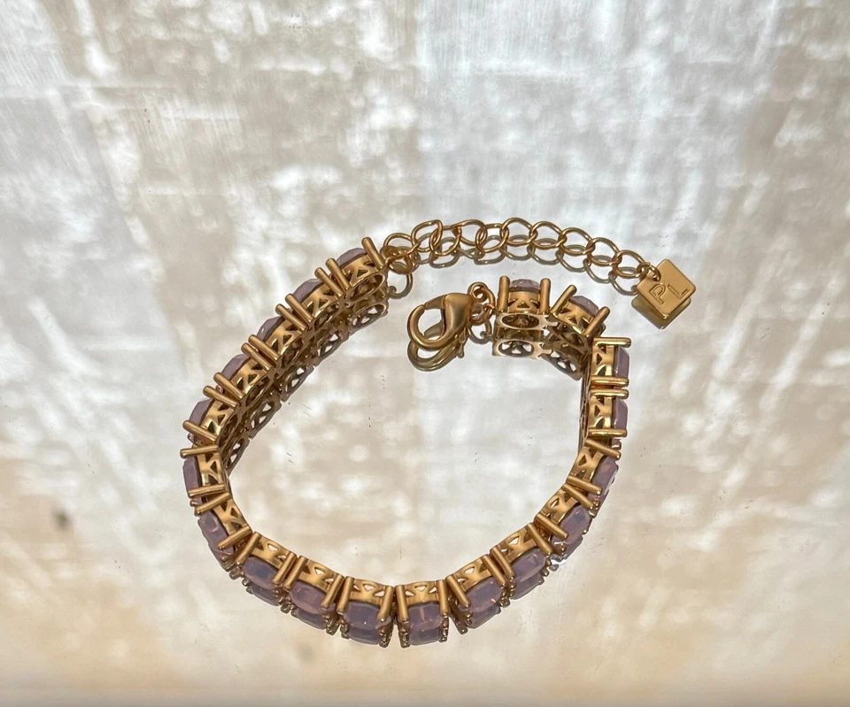 Pulsera Park Lane Impressions ópalo rosa en tono dorado Foto 3 de 4