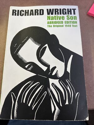 Native Son (Abridged) by Richard Wright 2003 Trade Paperback Abridged B3