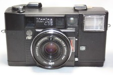  AS IS Konica C35 AF Point  Shoot 35mm Film Camera From Japan A101138