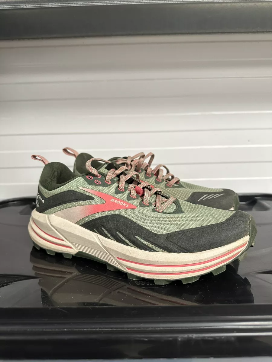 Brooks Cascadia 16 GTX Running Trail Shoes Trainers Women s Green Size UK 7