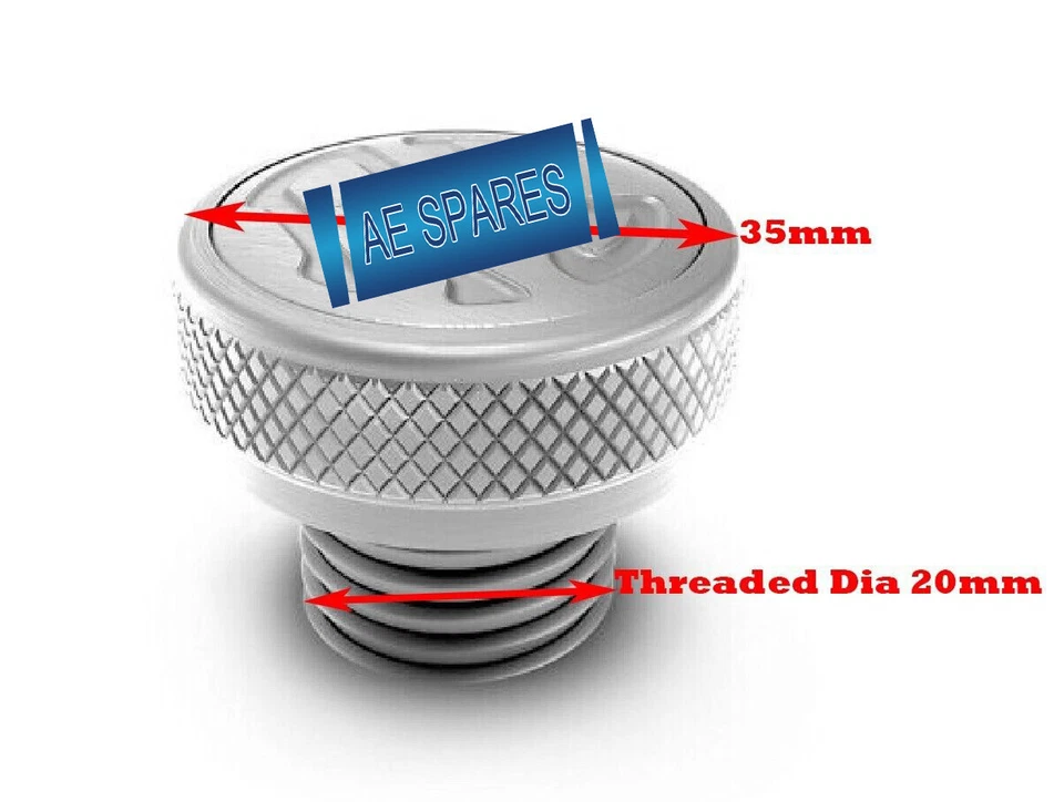 Per Royal Enfield tappo di riempimento olio trasparente anodizzato Classic Bu... - Immagine 3 di 4