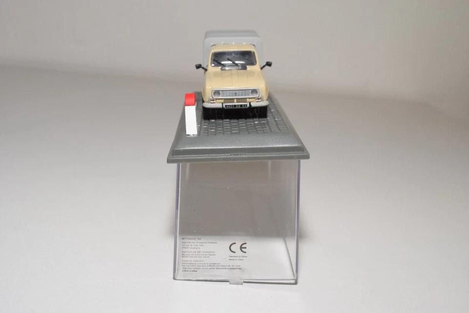 Pickup A40 1:43 UNIVERSAL HOBBIES UH MTHIQUE RENAULT R 4 1983 BRONCEADO SIN USAR, EN CAJA Foto 3 de 4