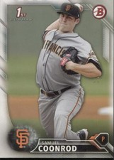 2016 Bowman  SAMUEL COONROD  Paper Prospects - SAN FRANCISCO GIANTS - BP14