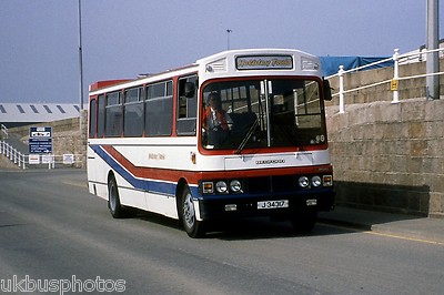 Holiday Coach Tours J34317 St Helier Jersey 1992 Bus Photo UK