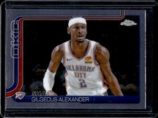 2025-26 Topps Chrome Shai Gilgeous-Alexander #141 Thunder