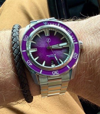 Zelos  Swordfish 42mm Nebula Divers Watch 97/150 Ltd Edition